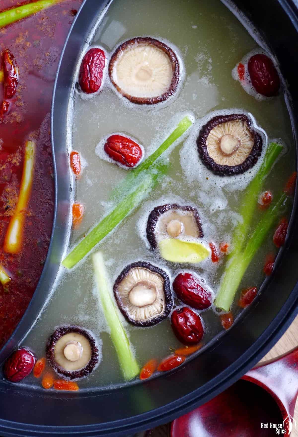 mild hot pot broth